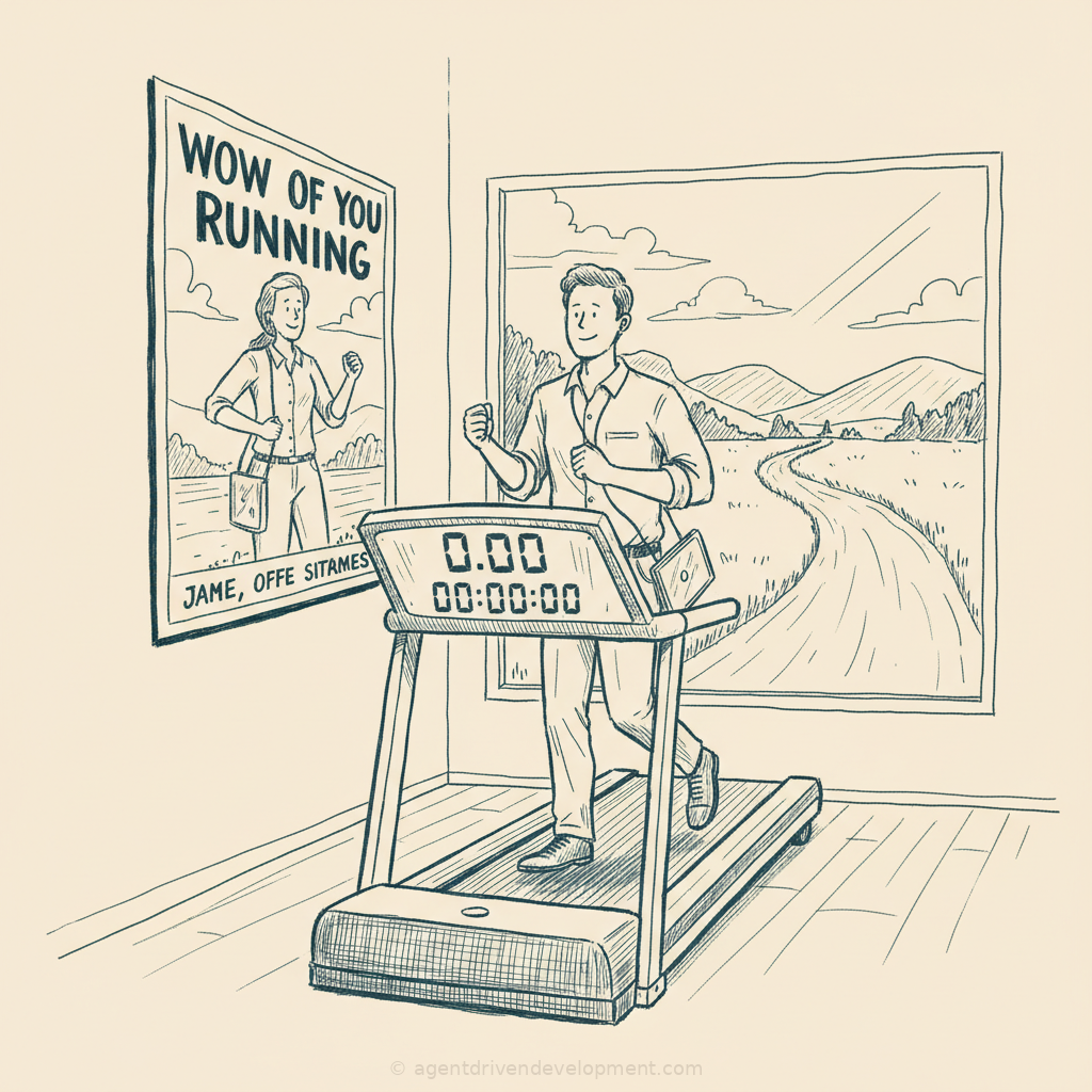 Pen doodle illustration for exploring-developer-happiness-in-the-ai-sdlc