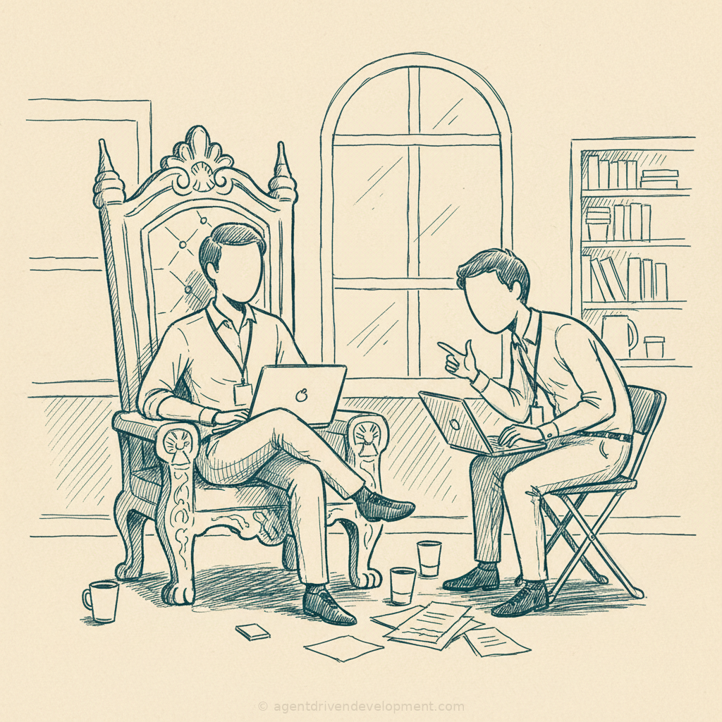 Pen doodle illustration for how-to-negotiate-your-new-ai-leadership-comp