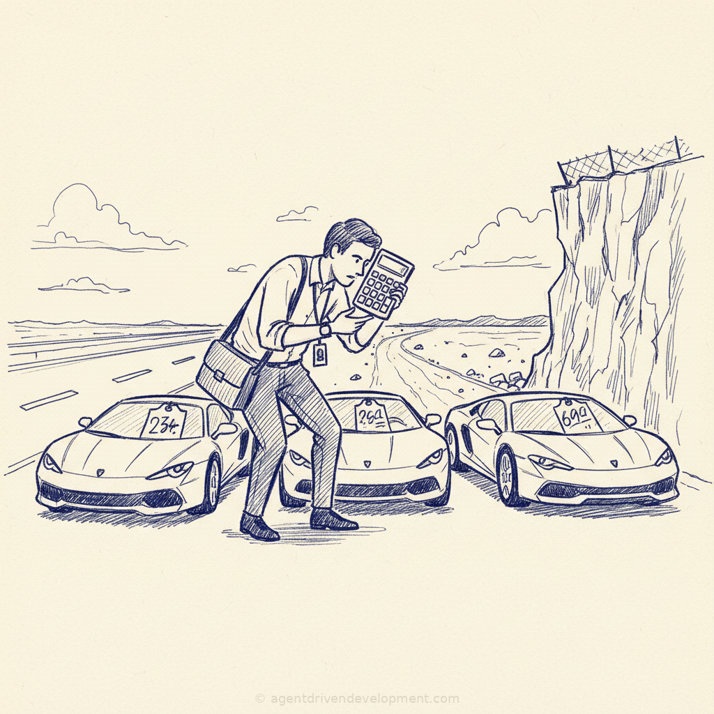 Pen doodle illustration for if-your-cfo-is-picking-your-ai-tools-you-do-not-have-an-ai-strategy