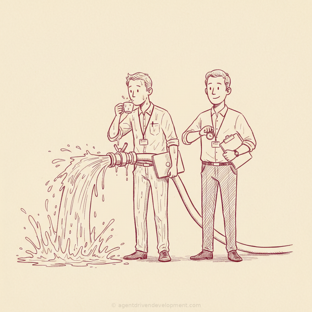 Pen doodle illustration for if-your-engineers-only-get-thirty-minutes-to-learn-that-is-not-their-failure