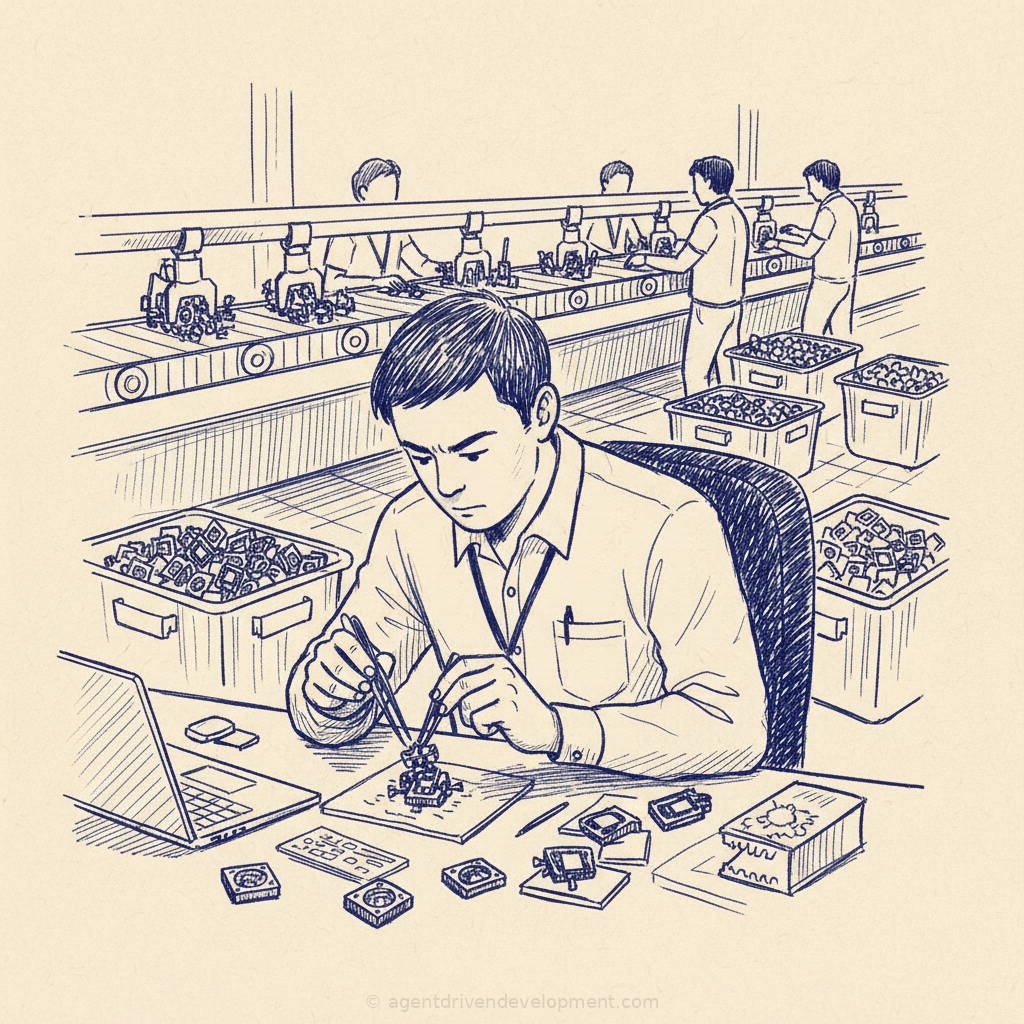 Pen doodle illustration for one-hundred-pocs-a-day