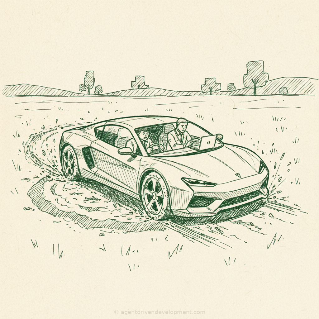 Pen doodle illustration for the-engineers-who-cant-use-ai-agents-dont-have-a-tools-problem