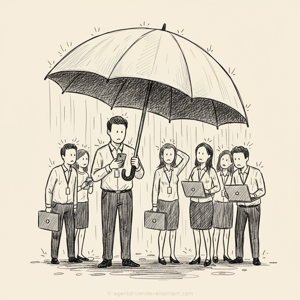 Pen doodle illustration for the-people-conversation