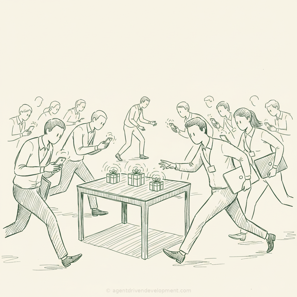 Pen doodle illustration for the-quiet-gift-of-2025-three-models-that-changed-everything