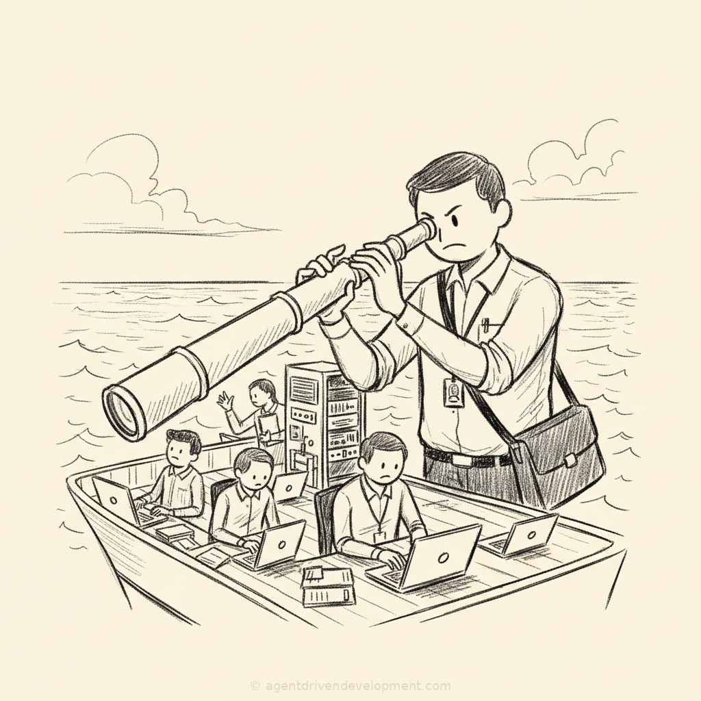 Pen doodle illustration for what-got-you-here-wont-keep-you-here-a-letter-to-technology-executives