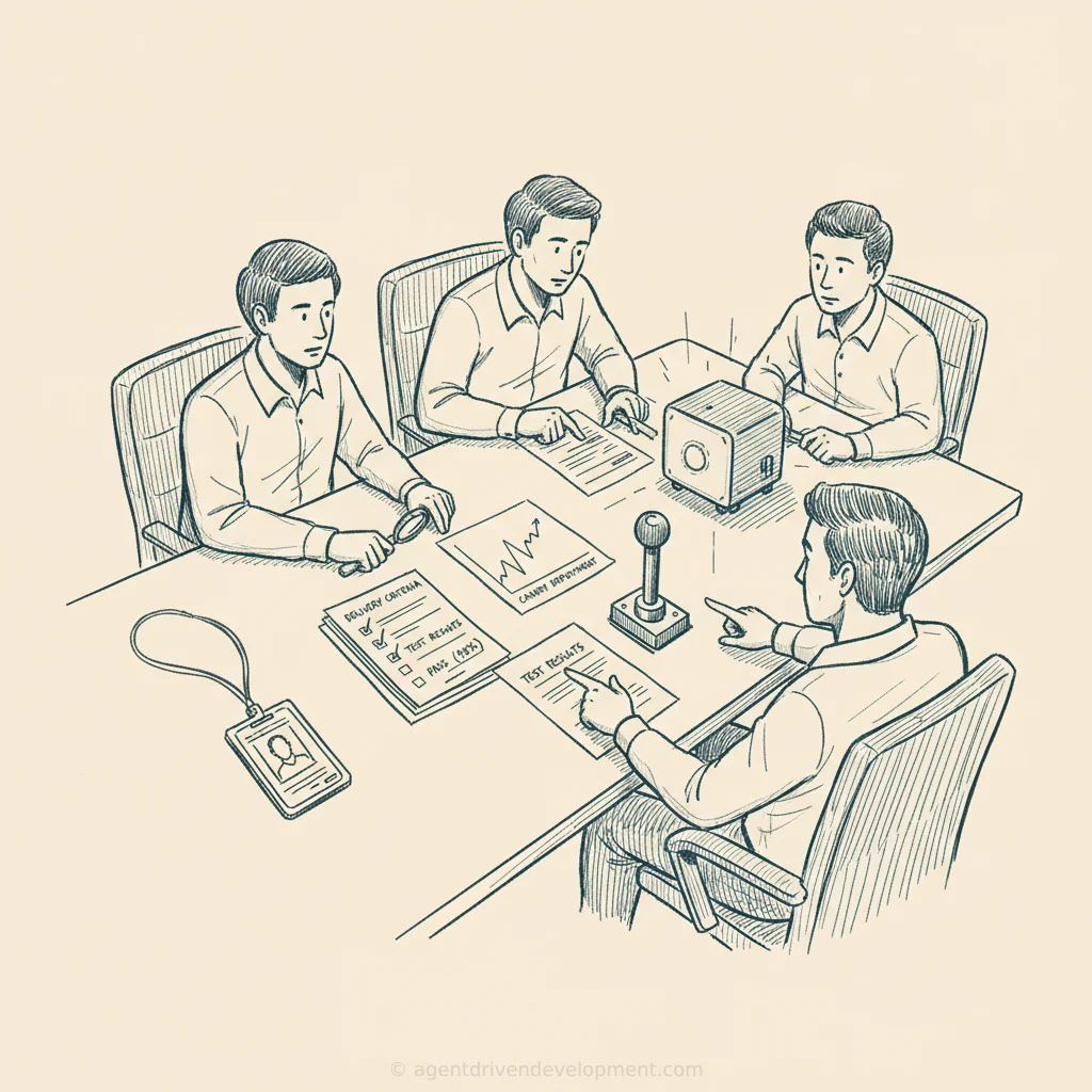 Pen doodle illustration for the-ai-soft-ban-assessment