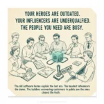 Your heroes are outdated. Your influencers are underqualified. The people you need are busy.